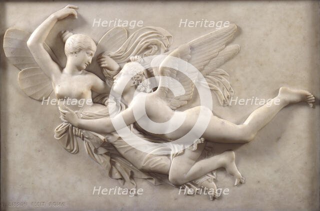 Cupid pursuing Psyche, before 1843. Creator: John Gibson.