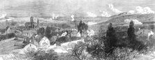 The sortie from Paris, Jan. 19: view from the Prussian left, at Louveciennes, 1871. Creator: Unknown.