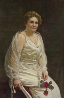 Edith Bolling Galt Wilson, 1924. Creator: Emile Alexay.