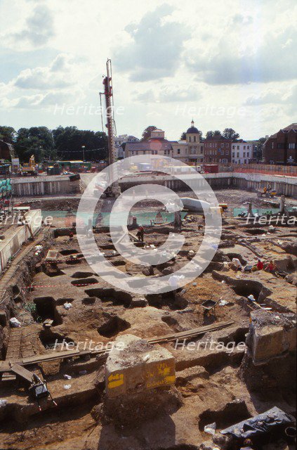 The Big Dig, Canterbury, Kent. Summer, 2002. Artist: CM Dixon.