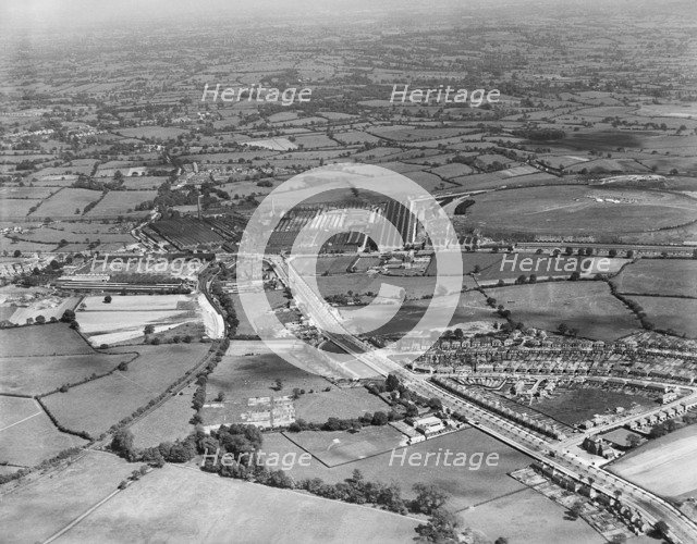 Austin motor plant, Longbridge, Birmingham, West Midlands, 1935. Creator: Aerofilms.