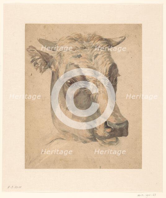 Head of a cow, 1792-1810. Creator: Wouter Johannes van Troostwijk.