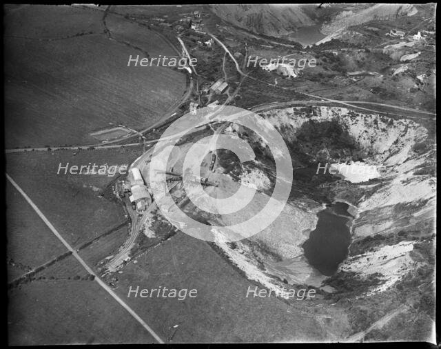 The Roanhead Iron Mines Rita Pit, Dalton-in-Furness, Cumbria, c1930s. Creator: Arthur William Hobart.