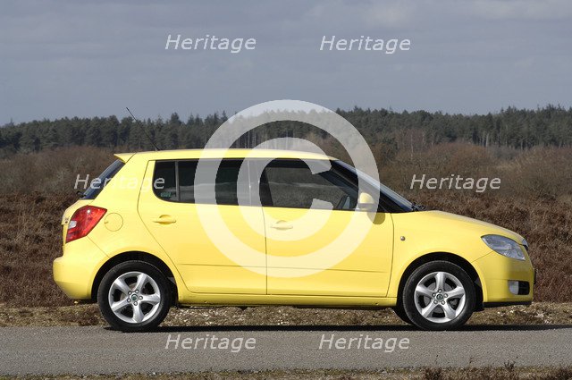 2008 Skoda Fabia 2. Artist: Unknown.