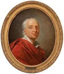 Portrait of Denis Diderot (1713-1784), writer and philosopher, 1784. Creator: Jean Simon Berthelemy.