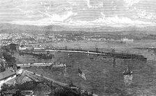 Opening of the Queen's Landing Pier at Douglas, Isle of Man, 1872. Creator: Unknown.