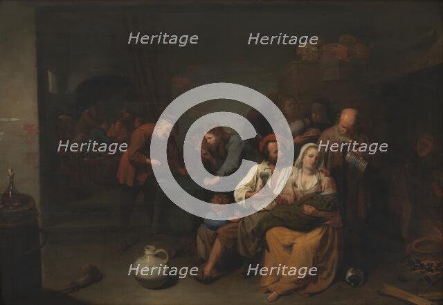 Inn Parlour with Guests, 1648-1651. Creator: David Ryckaert III.