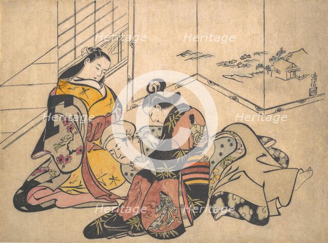 Print, 1703. Creator: Torii Kiyonobu I.