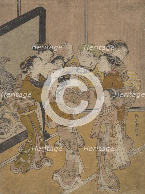 Daikoku Doagé, probably 1766., probably 1766. Creator: Suzuki Harunobu.