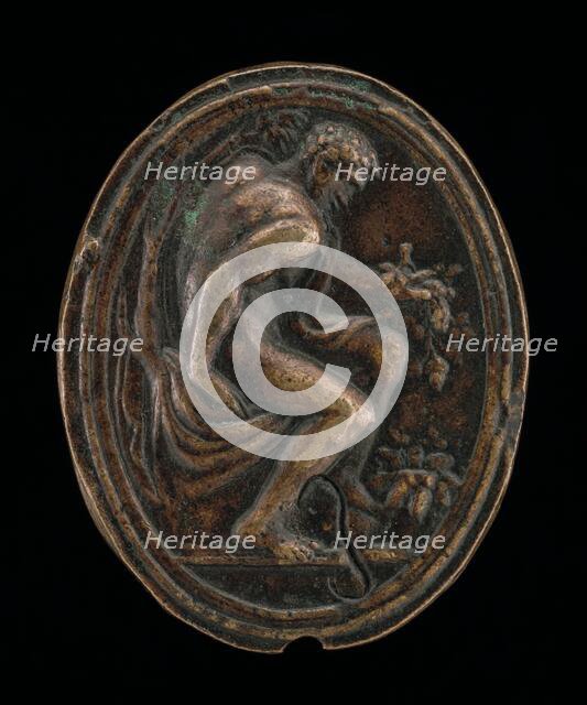 A Seated Man. Creator: Valerio Belli.