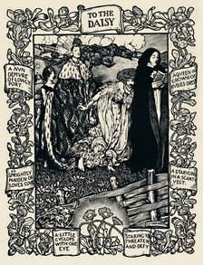 'Illustration to Wordsworth's Poem To The Daisy, No. 2', 1923. Artist: Eleanor Fortescue-Brickdale.