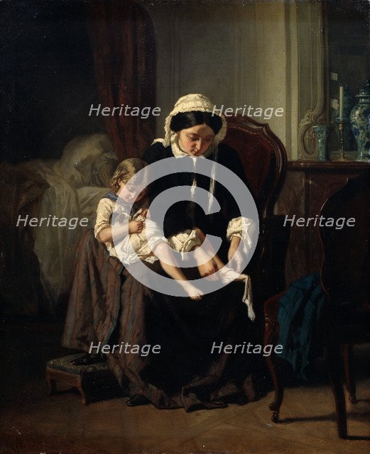 'Morning Toilet', 1854. Artist: Jules Treyer