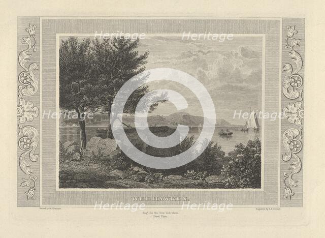 Weekhawken, 1833. Creator: Asher Brown Durand.