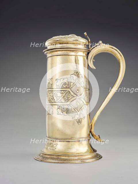 Flagon, c1650s. Creator: William Mouse.