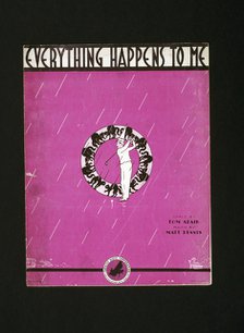 Sheet music cover, Everything Happens To Me, American, 1939. Artist: Unknown