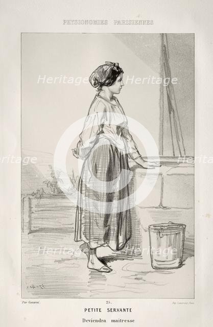 Petite Servante. Creator: Paul Gavarni (French, 1804-1866).