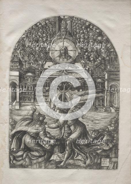 The Apocalypse: The Angel Shows St. John the Fountain of Living Water, 1546-1556. Creator: Jean Duvet (French, 1485-1561).