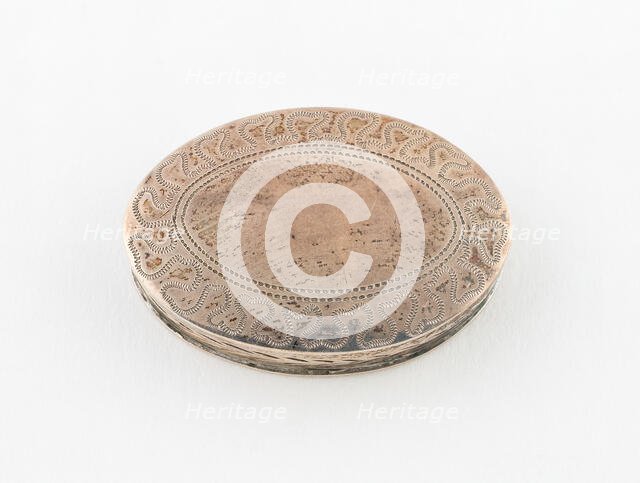 Patchbox, Birmingham, c. 1796/97. Creator: Joseph Taylor.