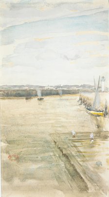 Scene on the Mersey. Creator: James Abbott McNeill Whistler.