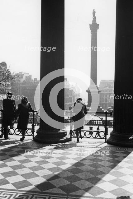 Trafalgar Square, London, 1950s. Creator: Arthur Charles Kirby Ware.