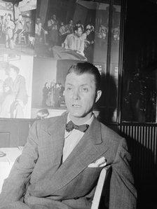 Portrait of Eddie Condon, Eddie Condon's, New York, N.Y., ca. June 1946. Creator: William Paul Gottlieb.