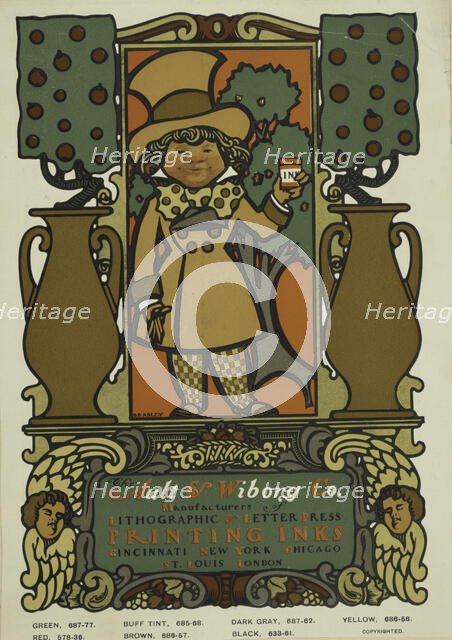 The Ault & Wilborg company, c1894 - 1896. Creator: William H Bradley.