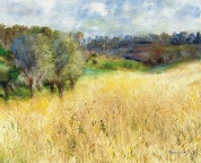 Wheatfield, 1879. Artist: Renoir, Pierre Auguste (1841-1919)