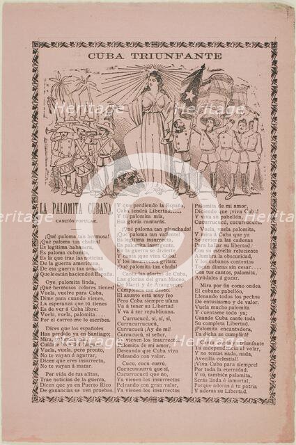 Triumphant Cuba, n.d. Creator: José Guadalupe Posada.