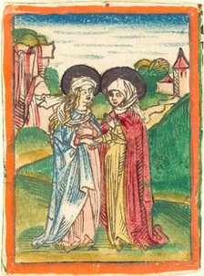 The Visitation, c. 1480/1490. Creator: Unknown.