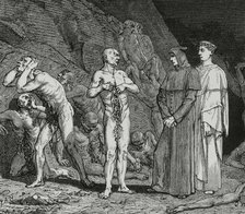 The Divine Comedy, (1307-1321): Inferno (Hell), 1888. Creator: Jean Edouard Dargent.