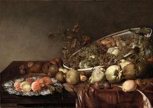 Still Life with Fruit, c1630. Creator: Claes van Heussen.