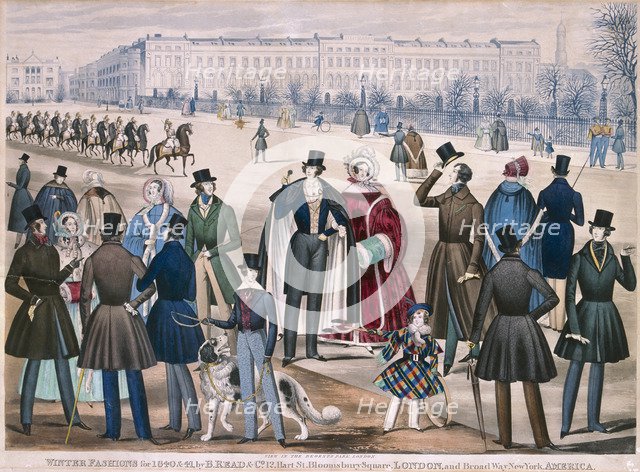 Regent's Park, Marylebone, London, 1840. Artist: Anon