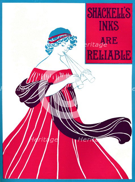 'Shackell's Inks Are Reliable', 1907. Artist: Shackell Edwards & Co.