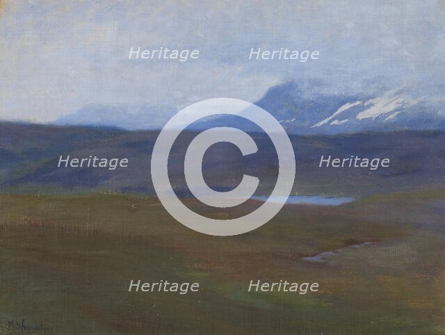 Landscape from Åre. Creator: Maria Wrangel.