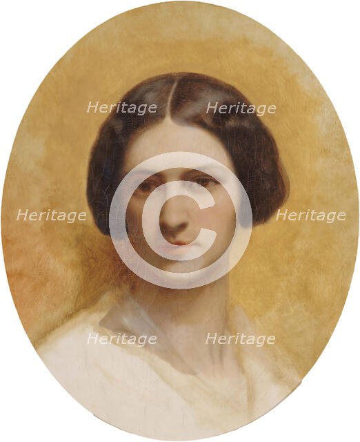 Portrait of Cornélia Marjolin-Scheffer, c. 1850. Creator: Scheffer, Ary (1795-1858).