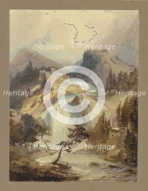 Gastein, mid-late 19th century. Creator: Caspar Scheuren.