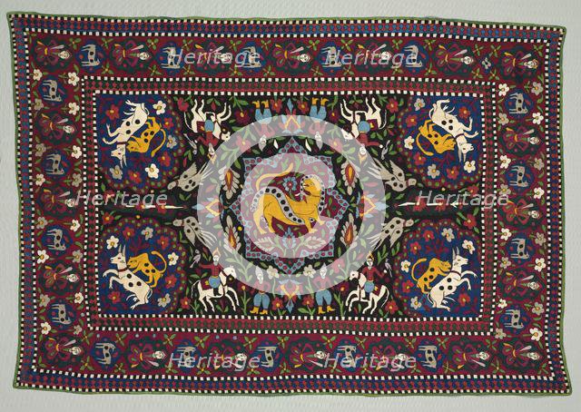 Ceremonial or summer floor cover, 1800s. Creator: Unknown.