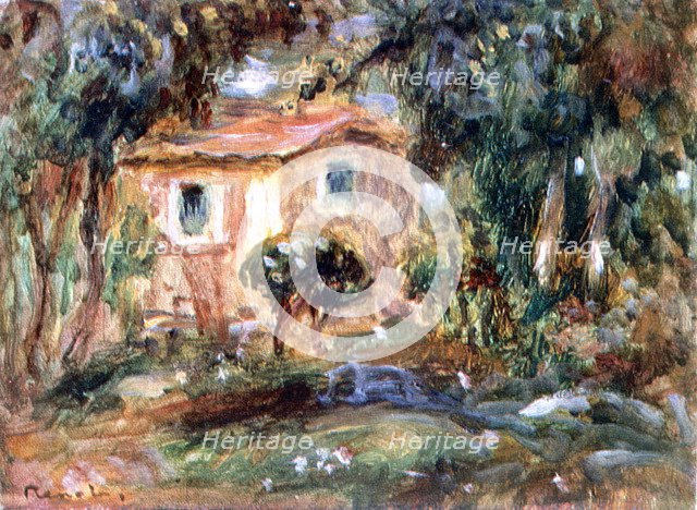 'Landscape, le Cannet', 1902. Artist: Pierre-Auguste Renoir