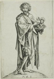 St. John the Baptist, n.d. Creator: Martin Schongauer.