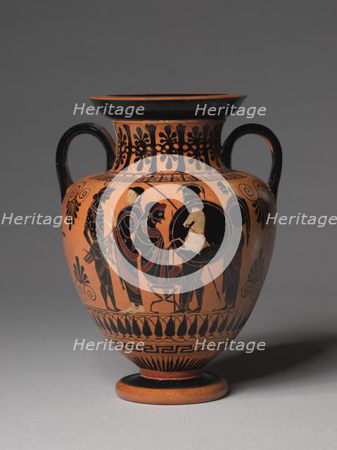 Amphora (Wine Jug), 520-510 BC. Creator: Unknown.