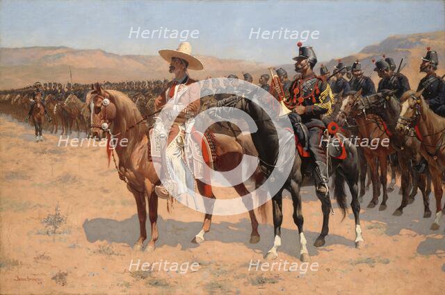 The Mexican Major, 1889. Creator: Frederic Remington.