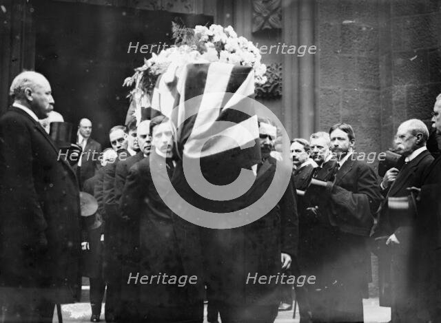 Funeral of J.L. Griffiths, 1914. Creator: Bain News Service.