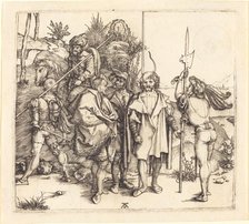 Five Soldiers and a Turk on Horseback, 1495/1496. Creator: Albrecht Durer.