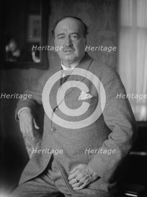 Vicente Blasco Ibanez, between c1915 and c1920. Creator: Bain News Service.