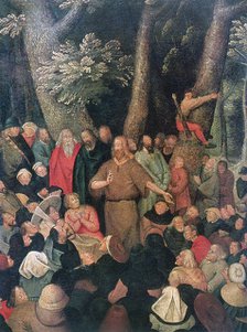 'The Sermon of John the Baptist' (detail), 1604. Artist: Pieter Brueghel the Younger