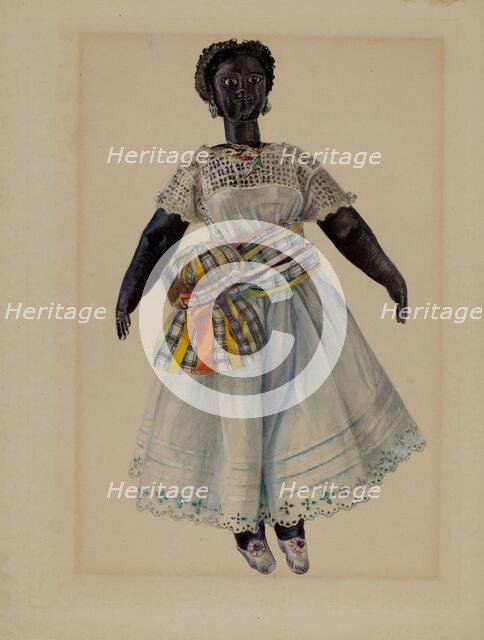 Doll, c. 1936. Creator: Mina Lowry.