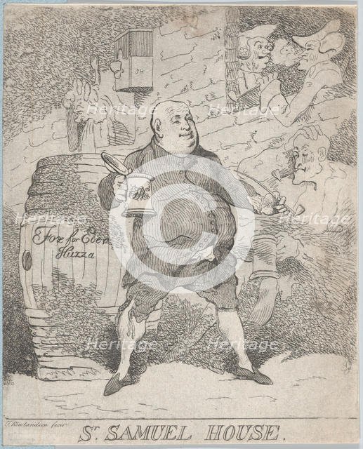 Sr. Samuel House, [1780] reissued 1786-91., [1780] reissued 1786-91. Creator: Thomas Rowlandson.
