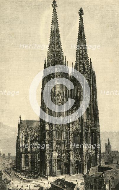 'Cologne Cathedral', 1890.   Creator: Unknown.