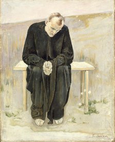 The Disillusioned One, 1892. Creator: Ferdinand Hodler.