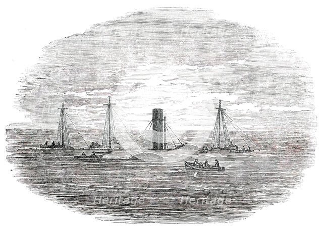 Wreck of the "Orion" at Low Water, 1850. Creator: Unknown.